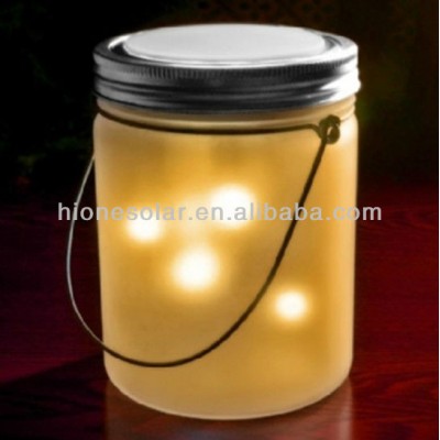 Home Decoration Firefly Solar Light Jar